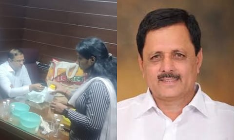 भाजप आमदाराच्या मुलाच्या 40 लाखांची लाच घेताना रंगेहाथ पकडले