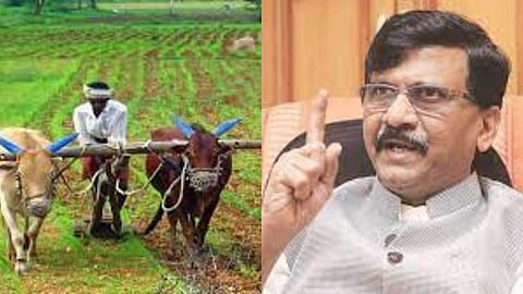 अन्नदात्याला जात कसली विचारता?तुमचे सत्तेचे पीक उद्ध्वस्त केल्याशिवाय राहणार नाही; सामनातून इशारा