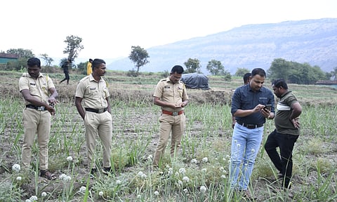 आंबेगाव तालुक्यात अफूच्या शेतीवर पोलिसांची कारवाई; दोन लाखांचा मुद्देमाल जप्त