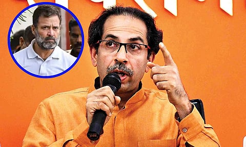 राहुल गांधींची खासदारकी गेल्यानंतर उध्दव ठाकरेंची पहिली प्रतिक्रिया; म्हणाले...