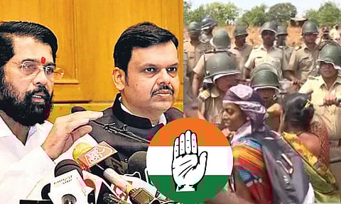 रत्नागिरी जिल्ह्यातील बारसू भागात शिंदे-फडणवीसांचे ‘रावणराज’ : कॉंग्रेस