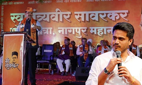 त्रिवेदीला पहिल्या रांगेत बसवत महाराष्ट्राच्या जखमेवर मीठ चोळलं; रोहित पवारांचे भाजपवर टीकास्त्र