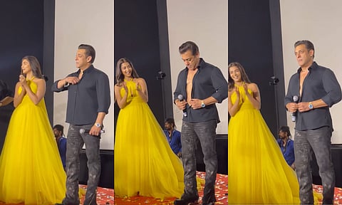 Video : सिक्स पॅक अॅब्ससाठी व्हीएफएक्स? सलमानने भर कार्यक्रमात थेट...