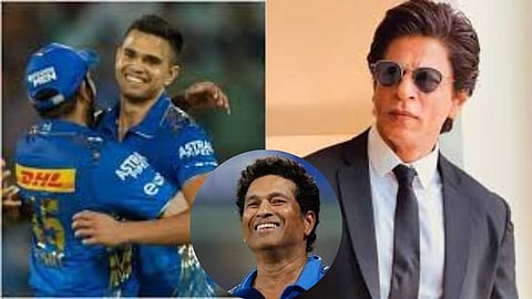 अर्जुन तेंडुलकरच्या IPLच्या दमदार कामगिरीवर शाहरुख खानचे ट्वीट म्हणाला...