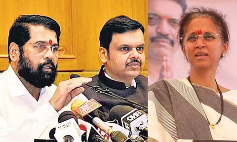 ...म्हणून सुप्रिया सुळे यांनी मुख्यमंत्री, उपमुख्यमंत्र्यांचे मानले आभार