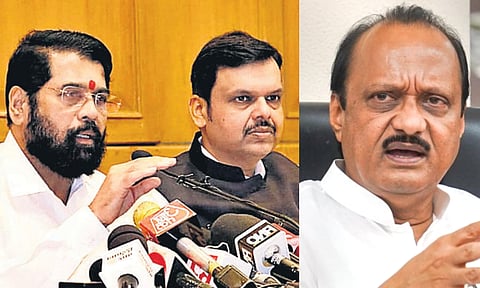 अजित पवारांचे मुख्यमंत्री-उपमुख्यमंत्र्यांना पत्र; नुकसानग्रस्तांसाठी ५० हजारांची मदत जाहीर करा