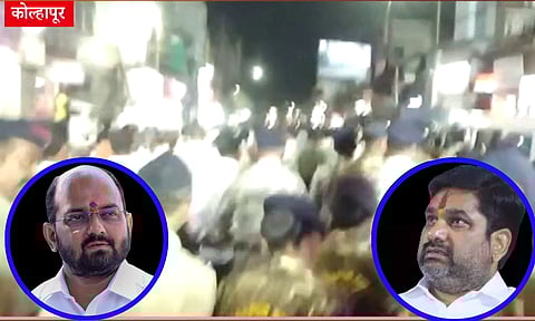कोल्हापुरात राजकारण तापलं! महाडिक-पाटील गट बिंदू चौकात येणार आमने-सामने
