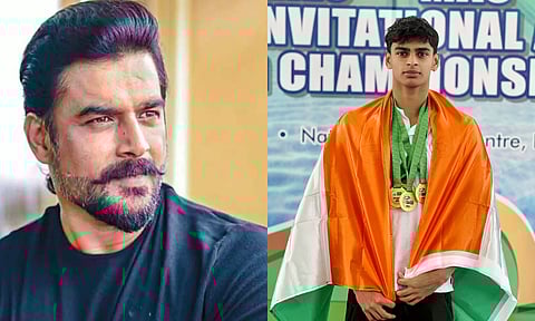 अभिमानास्पद! आर माधवनच्या मुलाने वाढवली देशाची शान; जिंकली 5 सुवर्णपदके