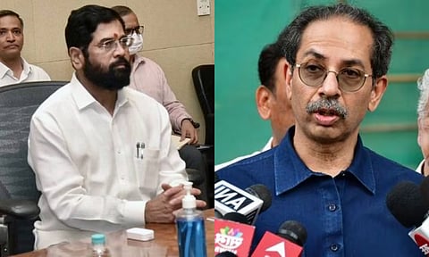 तुम्ही ज्यांच्यासाठी नथीतून तीर मारताय ते आता...; एकनाथ शिंदेंना ठाकरे गटाचे प्रत्युत्तर