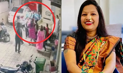 मारहाणीनंतर रोशनी शिंदे यांच्यावरच ठाण्यात दोन गुन्हे दाखल