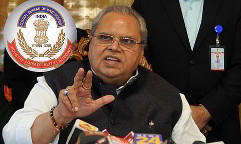 पुलवामा हल्ल्याबाबत केलेल्या गौप्यस्फोटामुळे सत्यपाल मलिक यांना सीबीआयची नोटीस