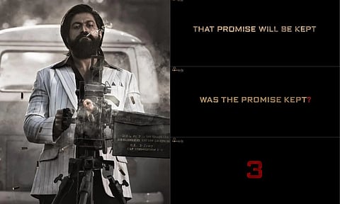 रॉकीभाई आईला दिलेले वचन पूर्ण करेल काय? केजीएफ 3 बद्दल निर्मात्यांनी दिले संकेत