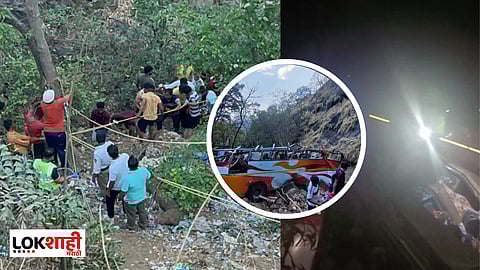 bus accident on old pune mumbai highway bus fallen in borghat valley raigad accident news and updates