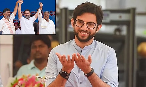 कर्नाटकातील सरकारला शुभेच्छा, पण मराठी बांधवांना त्रास...: आदित्य ठाकरे