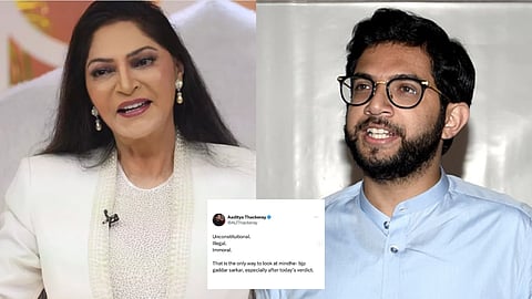 Simi Garewal, Aditya Thackeray