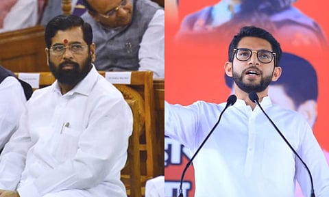 गुजरातला दोन मुख्यमंत्री, एक तिकडे आणि एक इकडे बसलेत; आदित्य ठाकरेंचा शिंदेंवर हल्लाबोल
