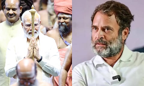 पंतप्रधान मोदी संसदेच्या उदघाटनाला राज्याभिषेक समजताहेत; राहुल गांधींचा निशाणा