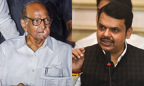 शरद पवारांची निवृत्तीची घोषणेवर देवेंद्र फडणवीसांची पहिली प्रतिक्रिया, म्हणाले...