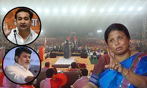 उदय भाऊ आणि भाचा नितेश...; 'त्या' फोटोंवर सुषमा अंधारेंचे चोख प्रत्युत्तर