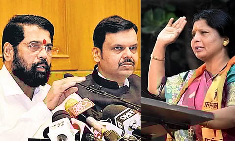 कळसुत्री बाहुल्यांच्या खेळात आमचे ४० भाऊ अडकले; अंधारेंचा भाजपवर निशाणा