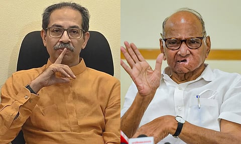 सामनातील 'त्या' टीकेवर शरद पवारांची पहिली प्रतिक्रिया; म्हणाले, मविआत..