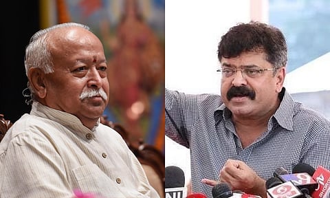 तुमच्या धर्माने शिवरायांचा राज्याभिषेक का नाकारला? भागवतांच्या 'त्या' विधानावर आव्हाडांचा पलटवार