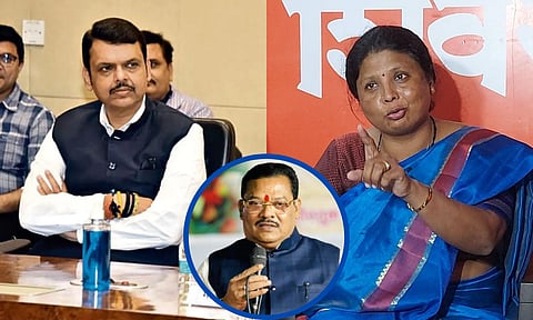 तुम्ही वकील आहात, शिरसाटांना क्लीनचिट कशी हे समजून सांगाल का? अंधारेंचा फडणवीसांना सवाल