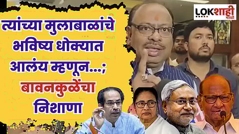 त्यांच्या मुलाबाळांचे भविष्य धोक्यात आलंय म्हणून...; बावनकुळेंचा विरोधकांवर निशाणा