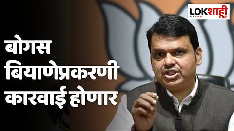 बोगस बियाणंप्रकरणी कारवाई होणार – देवेंद्र फडणवीस