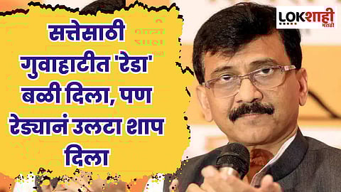 सत्तेसाठी गुवाहाटीत 'रेडा' बळी दिला, पण रेड्यानं उलटा शाप दिला; सामनातून हल्लाबोल
