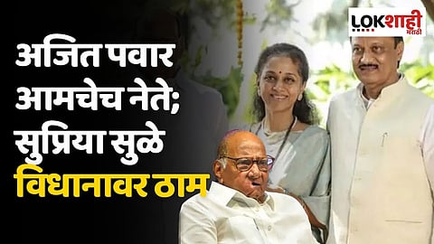 अजित पवार आमचेच नेते; सुप्रिया सुळे विधानावर ठाम, मी पुन्हा एकदा सांगते...