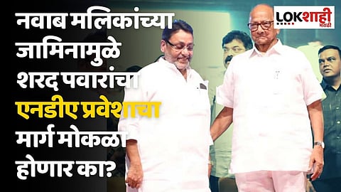 नवाब मलिकांच्या जामिनामुळे शरद पवारांचा एनडीए प्रवेशाचा मार्ग मोकळा होणार का?