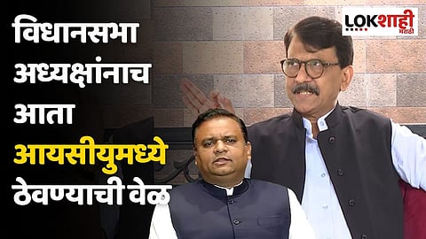 विधानसभा अध्यक्षांनाच आता आयसीयुमध्ये ठेवण्याची वेळ; राऊतांचा नार्वेकरांवर निशाणा