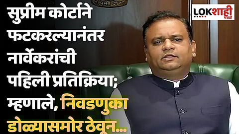 सुप्रीम कोर्टाने फटकरल्यानंतर नार्वेकरांची पहिली प्रतिक्रिया; म्हणाले, निवडणुका डोळ्यासमोर ठेवून...