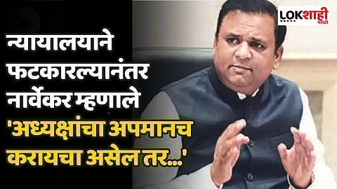 न्यायालयाने फटकारल्यानंतर नार्वेकर म्हणाले 'अध्यक्षांचा अपमानच करायचा असेल तर...'