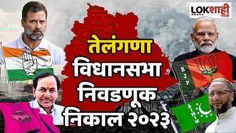 Telangana Election Results : बीआरएसची हॅट्ट्रीक हुकणार? काँग्रेस,भाजप करणार का सत्ता पालट?