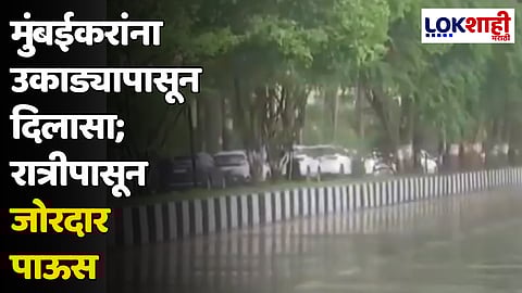 मुंबईकरांना उकाड्यापासून दिलासा; रात्रीपासून जोरदार पाऊस