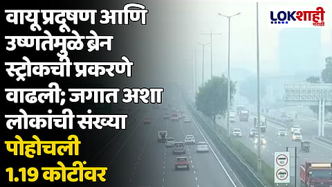 वायू प्रदूषण आणि उष्णतेमुळे ब्रेन स्ट्रोकची प्रकरणे वाढली; जगात अशा लोकांची संख्या पोहोचली 1.19 कोटींवर