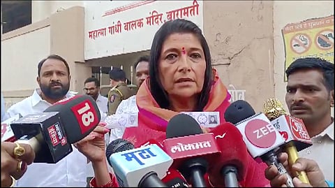 Sharmila Pawar allegations on Ajit Pawar workers