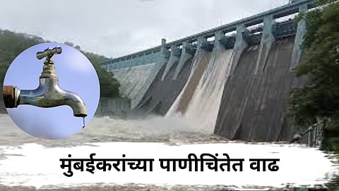 मुंबईवर पाणीटंचाईचे संकट; धरणांमध्ये केवळ 'इतका' टक्के पाणीसाठा