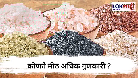 Salt : एकच नाही तर 'इतके' आहेत मिठाचे प्रकार ; फायदेही जाणून घ्या
