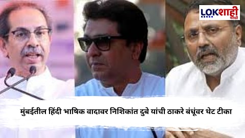 Nishikant Dubey : "कोण कुत्रा आणि कोण वाघ..."