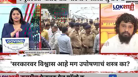 Nilesh Muni Exclusive : 'मी मराठी समाजाची माफी मागतो' - जैन मुनी