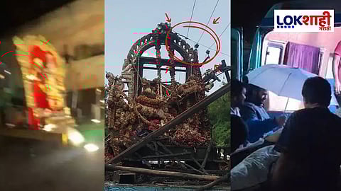 Hyderabad News : हैदराबादमध्ये भक्तीचा उत्सव दु:खात बदलला! जन्माष्टमी मिरवणुकीत रथ वीजेच्या तारेला लागून पाच जणांचा मृत्यू तर...