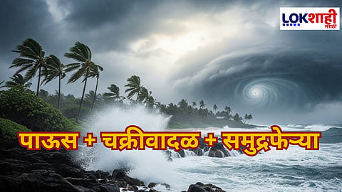 Cyclone Alert : महाराष्ट्रावर आता तिहेरी संकटाची ‘शक्ती’! मुसळधार पावसासह चक्रीवादळ येणार; कोकण किनाऱ्यालगत टांगती तलवार