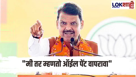 Cm Devendra Fadnavis Oil Paint Remark On Voter Ink Marker Pen Objection Raj Thackeray Ocd