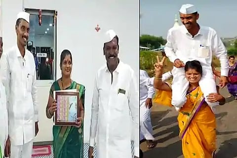 ‘त्या’ कारभारणीचा डाक विभागाकडून सन्मान!