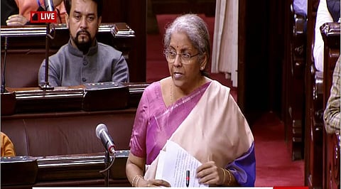 ‘दामाद’चा उल्लेख करत निर्मला सीतारामन यांचा काँग्रेसवर निशाणा, राज्यसभेत विरोधक आक्रमक