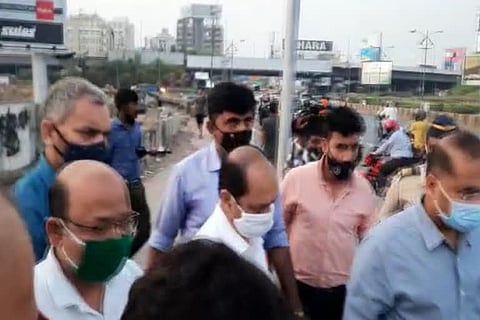 अँटिलिया स्फोटक प्रकरण : घटनास्थळी नेऊन सचिन वाझेंची एनआयएकडून चौकशी