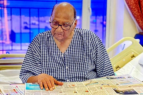 शरद पवार यांना मिळाला डिस्चार्ज